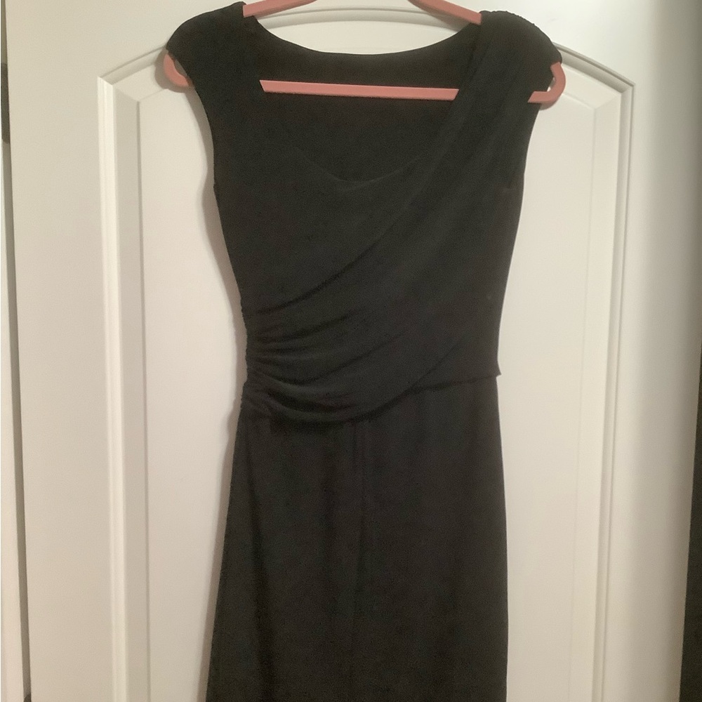 Lauren Ralph Lauren women’s little black dress jersey draped dress 2